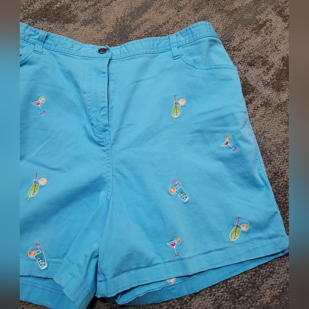🌟Womens Quacker Factory Drink Shorts